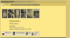Desktop Screenshot of historische-bauwerkstuecke.de
